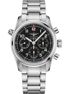 Longines Spirit L3.820.4.53.6 Watch 42mm