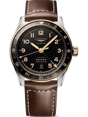 Longines Spirit Zulu Time L3.812.5.53.2 Watch 42mm