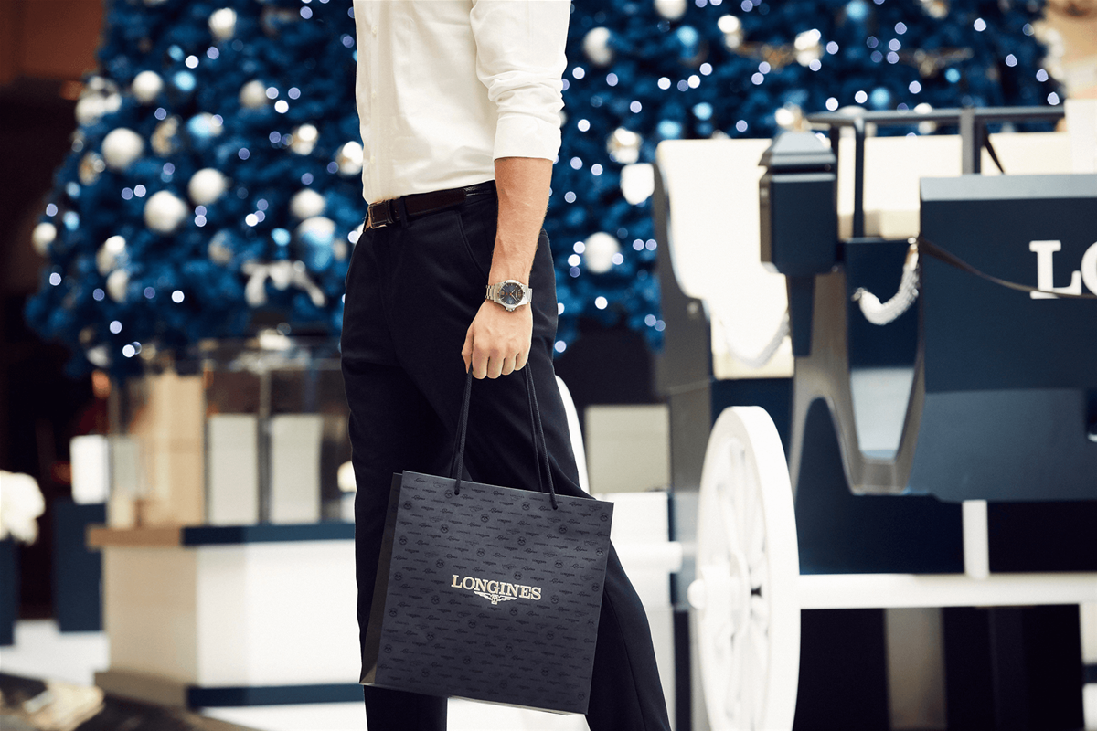 đồng hồ longines conquest v.h.p - quà tặng giáng sinh