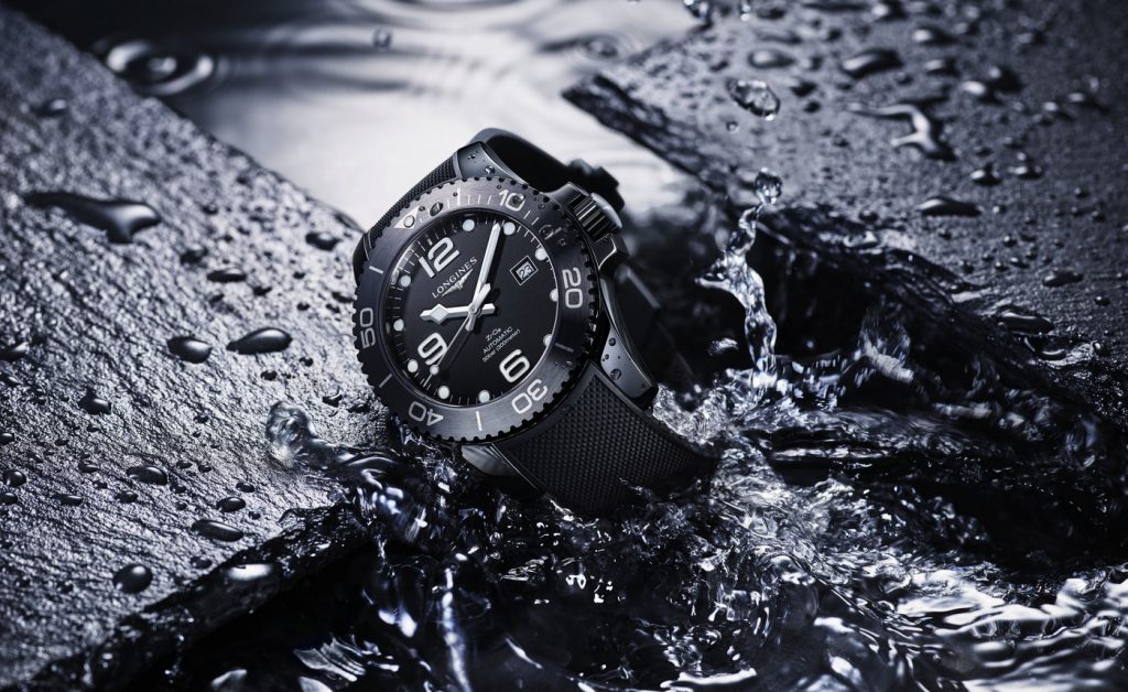 đồng hồ nam Longines HydroConquest Black Ceramic