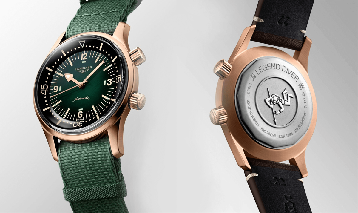 Đồng hồ Longines Legend Diver Bronze