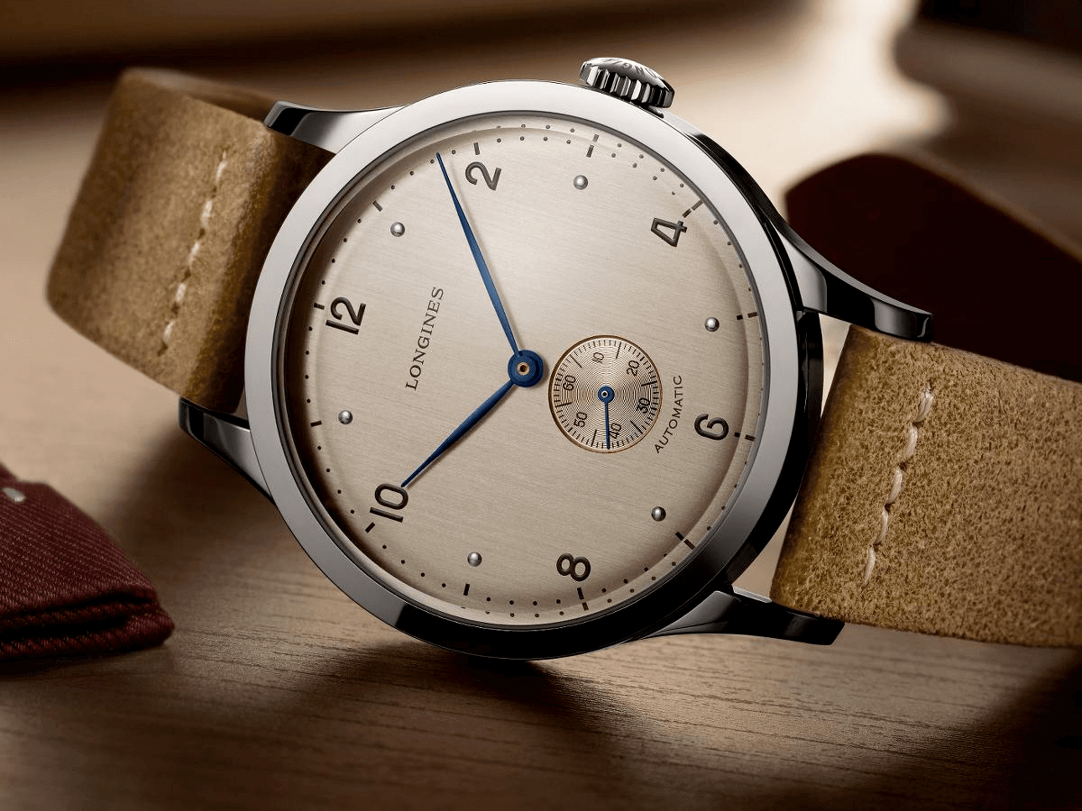 Longines Heritage 1945 vỏ 40mm, máy automatic ra mắt năm 2017