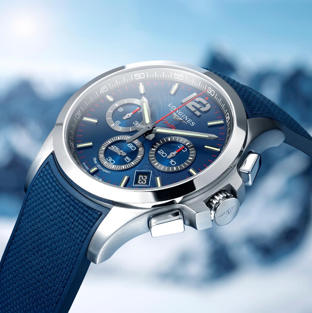 đồng hồ longines conquest v.h.p. chronograph 6 kim