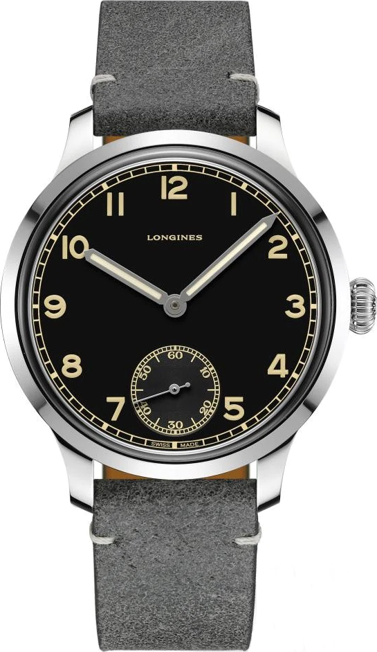 đồng hồ quân đội Ref L2.826.4.53.2  Longines Heritage Military 1938 - 43mm 55,740,000 VND
